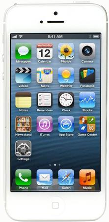 Смартфон Apple iPhone 5 32Gb White & Silver - Саров