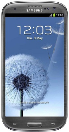 Смартфон Samsung Galaxy S3 GT-I9300 16Gb Titanium grey - Саров